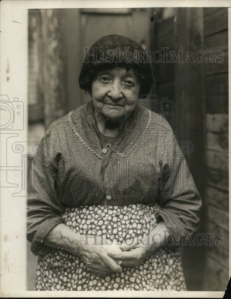 1930 Press Photo Mrs. Mary William - nee94716