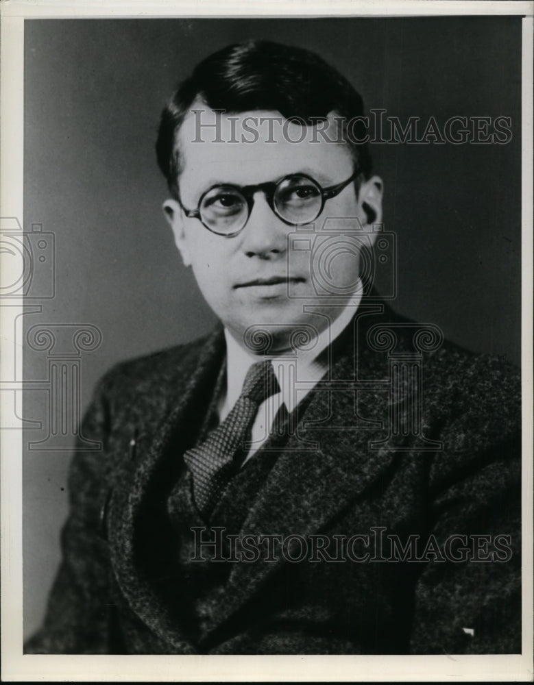 1941 Press Photo Theodore Anderson - nee94720