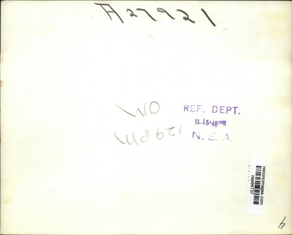 1948 Press Photo President Truman & daughter Margaret wave from back platform