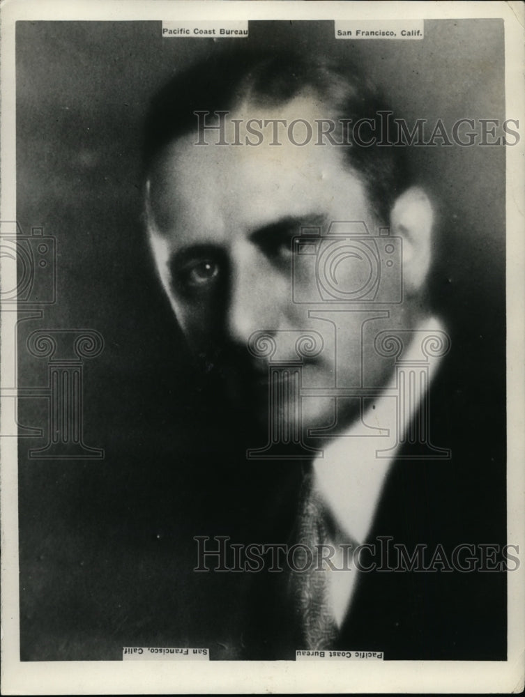 1927 Press Photo George E. Powell Jr. - nee94882