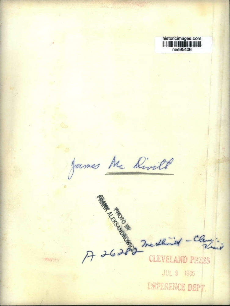 1965 Press Photo James McDivitt on Cleveland visit - nee95406