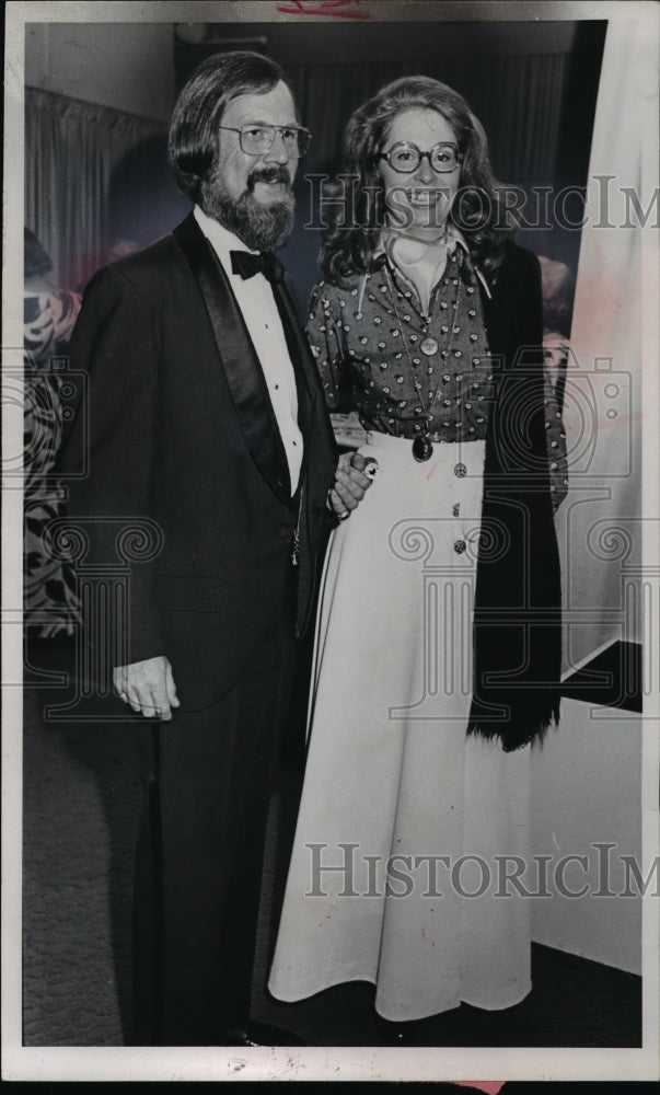 1972 Press Photo Robert Hunker & Donna Ralston - nee95415