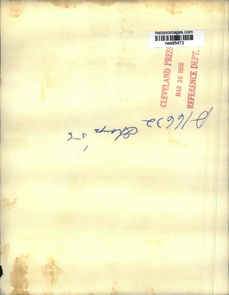 1956 Press Photo U.S. Representative Andy Jacobs Tosses Estes Kefauver's Hat