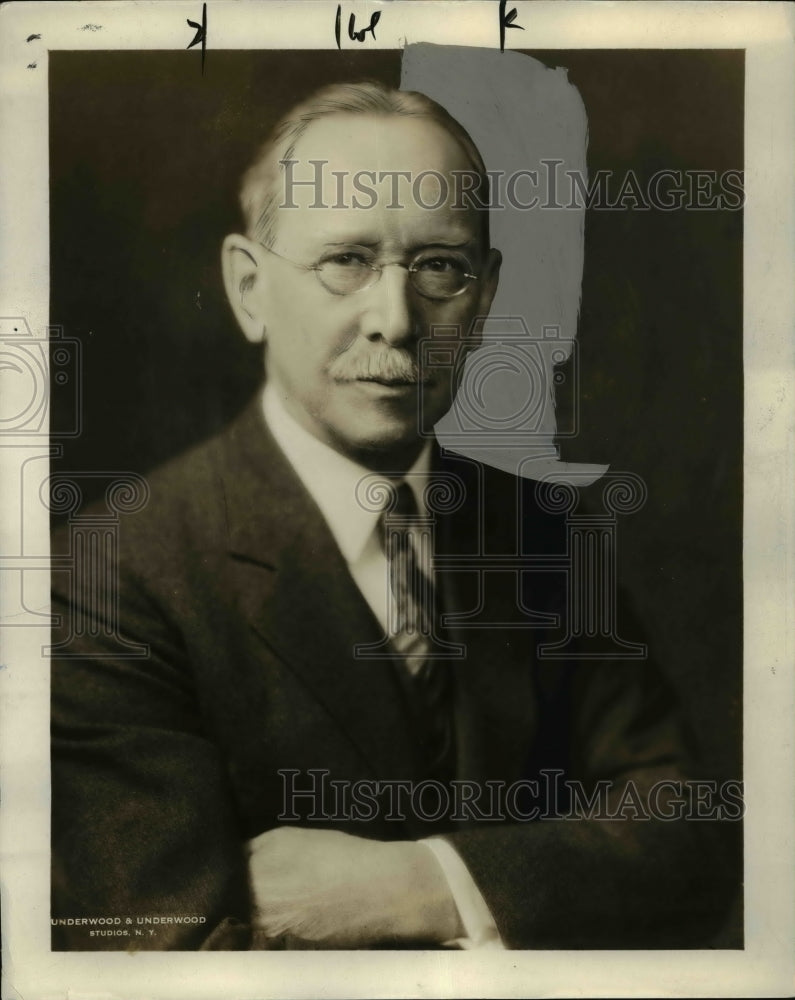 1927 Press Photo Portrait Of Henry Thurson - nee96415