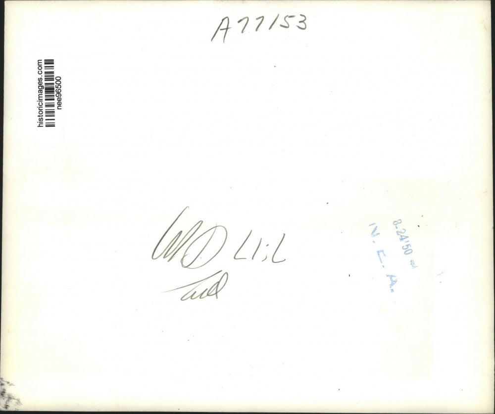 1950 Press Photo John E.Peurifoy congratulated Sec of State Dean Achenson