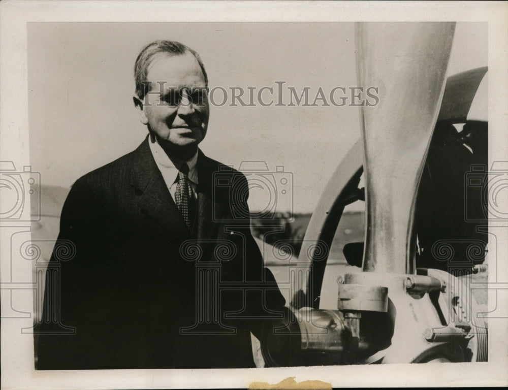 1937 Press Photo Griffith Brewer, London Barister First English to Fly