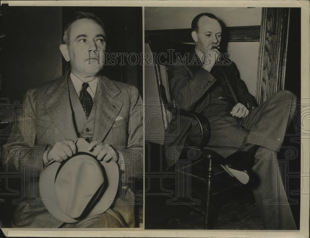 1938 Press Photo Willis Crabb As He Sat In Court At Pekin - nee96884