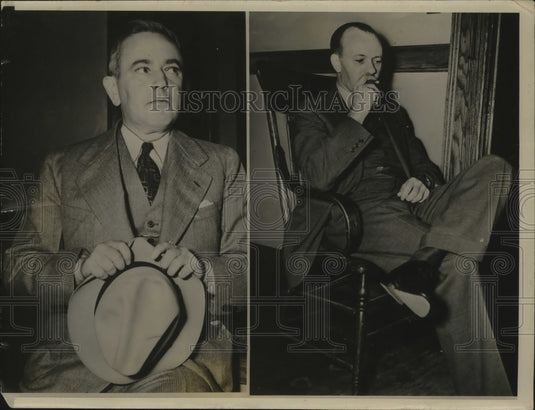 1938 Press Photo Willis Crabb As He Sat In Court At Pekin - nee96884
