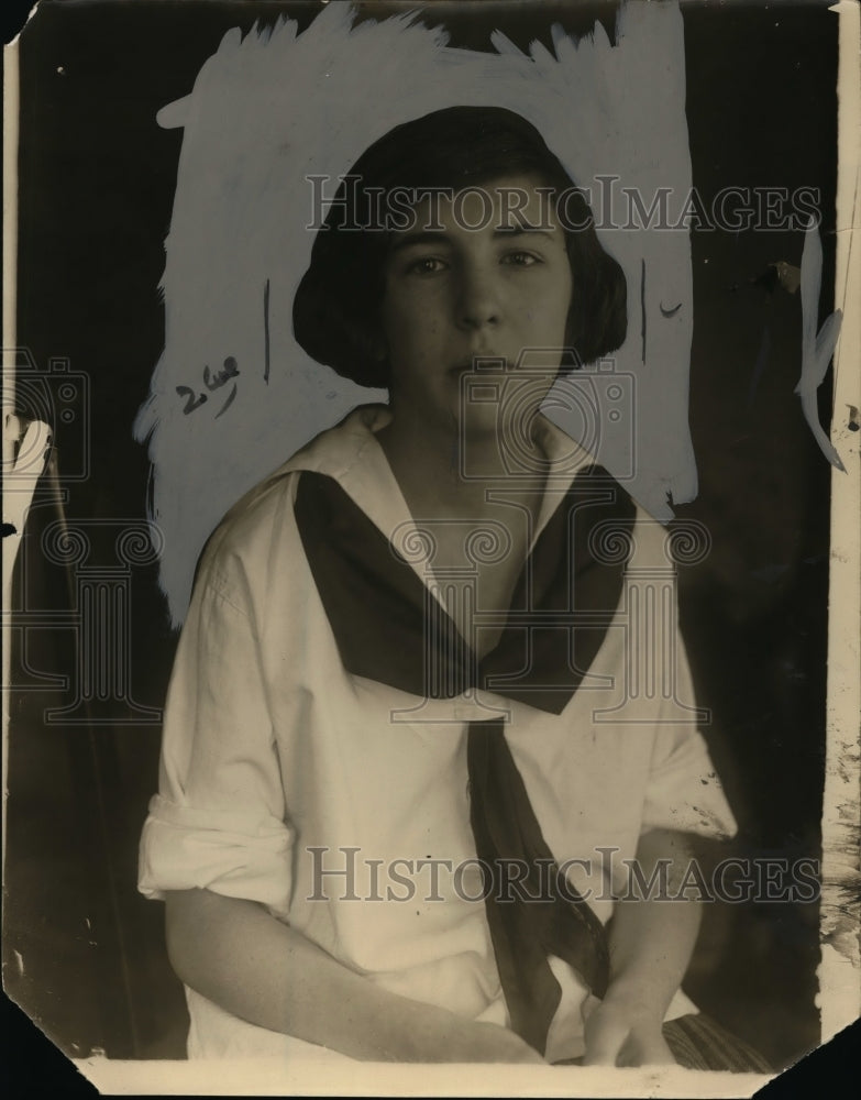 1925 Press Photo Ms. Mary Goldhaar, awarded $25,000 by Jury for injuries