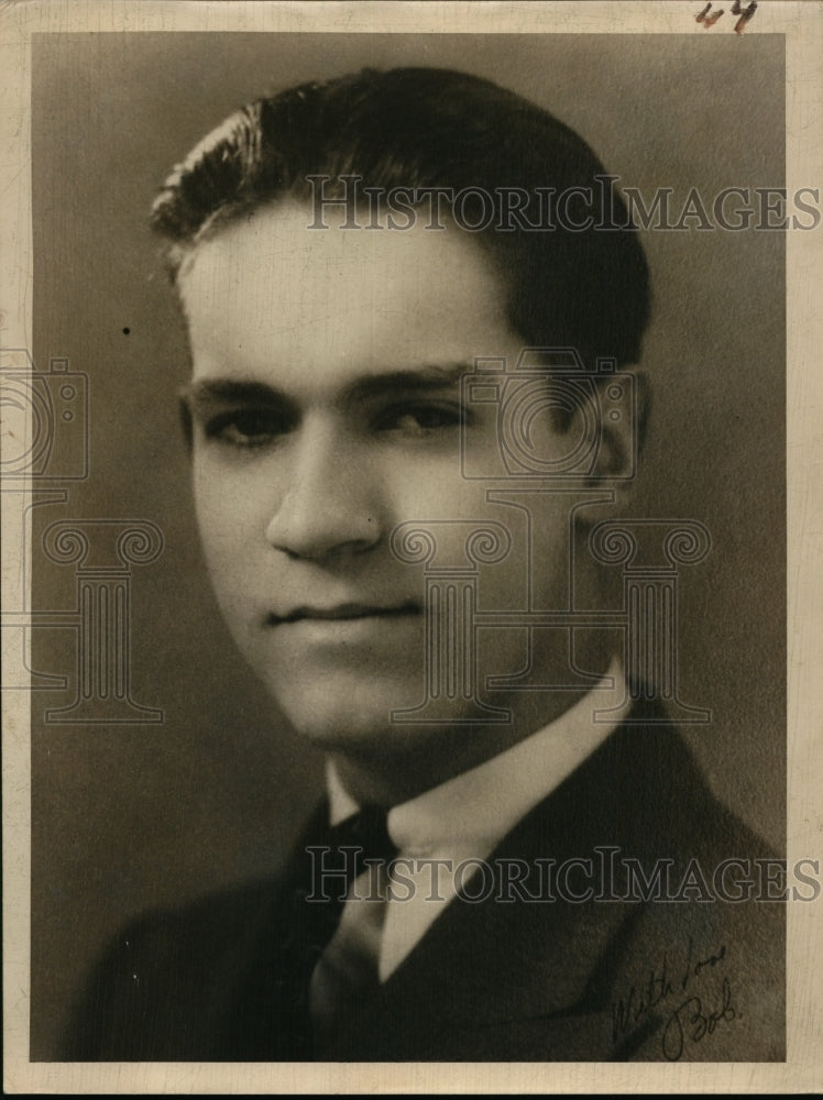 1937 Press Photo Robert Carbaugh od Somerton Road, Cleveland Heights - nee96983