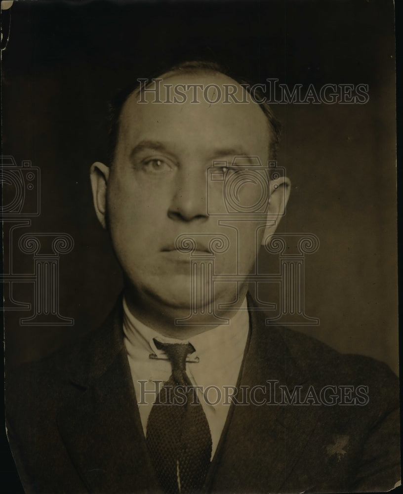 1922 Press Photo E.B. Robbins of Cleveland Ohio - nee97074