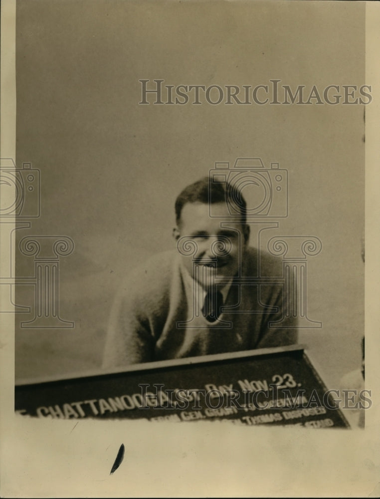 1934 Press Photo Dr.Charles Robinson - nee97223