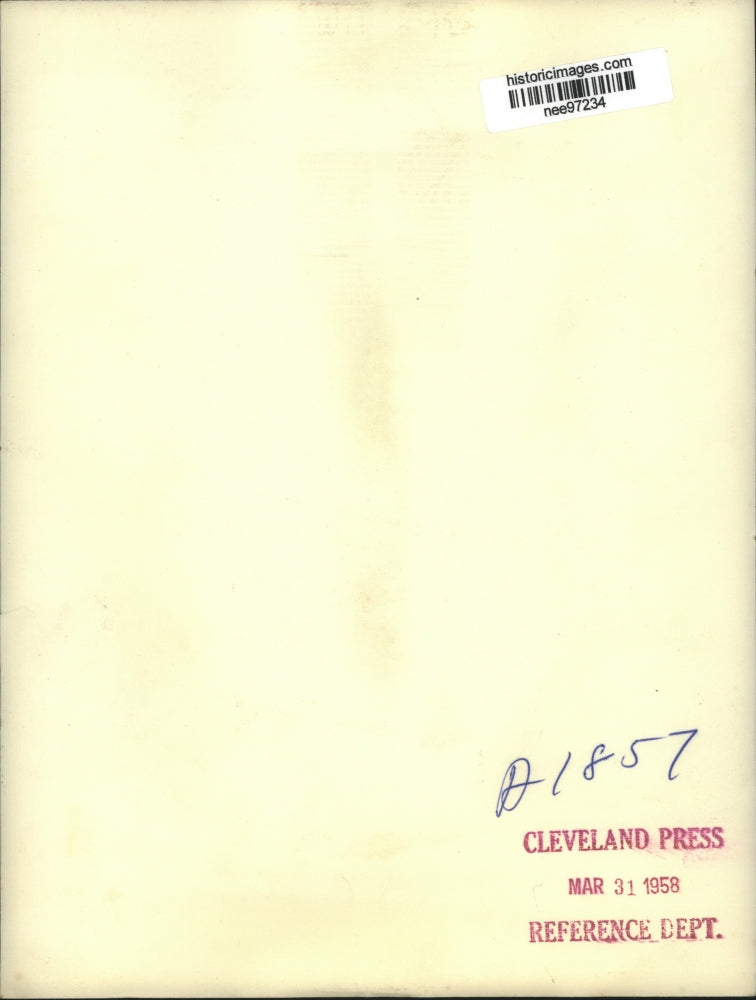 1958 Press Photo W.B.Prosser,Pres. of the Perfect Circle Corporation