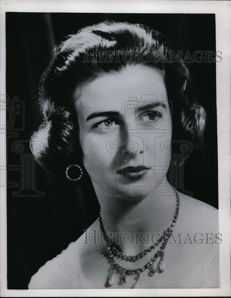 1958 Press Photo Princess Alexandra of Kent - nee97288