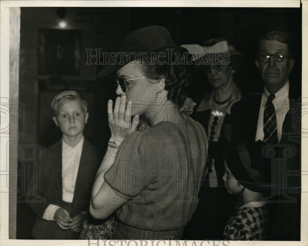 1939 Press Photo Marcella Jordan granted divorce after fantastic Story in Court