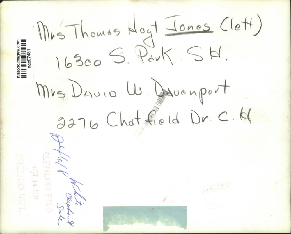 1961 Press Photo White Elephant Sale - nee97481