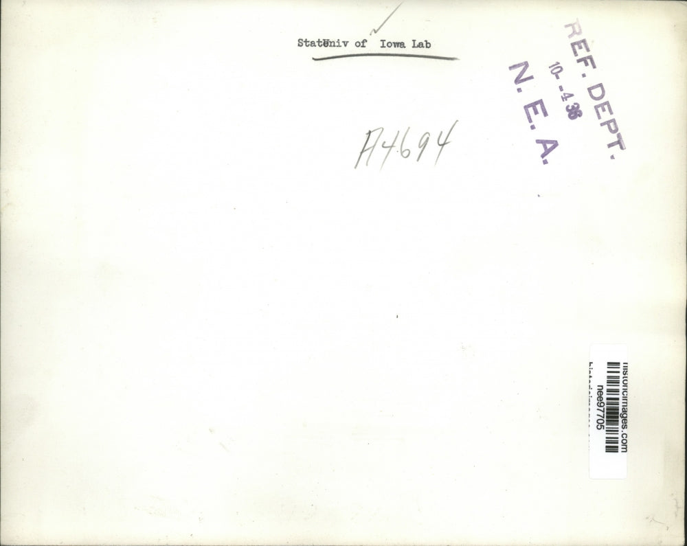 1936 Press Photo University of Iowa Laboratory - nee97705