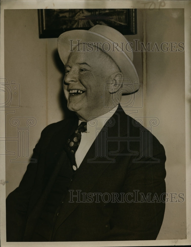 1936 Press Photo William A.White American newspaper editor and author