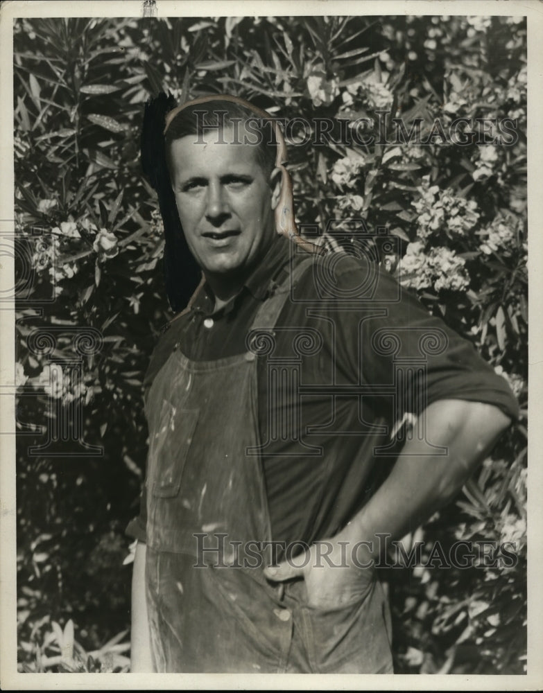 1929 Press Photo Bill Williams - nee97917