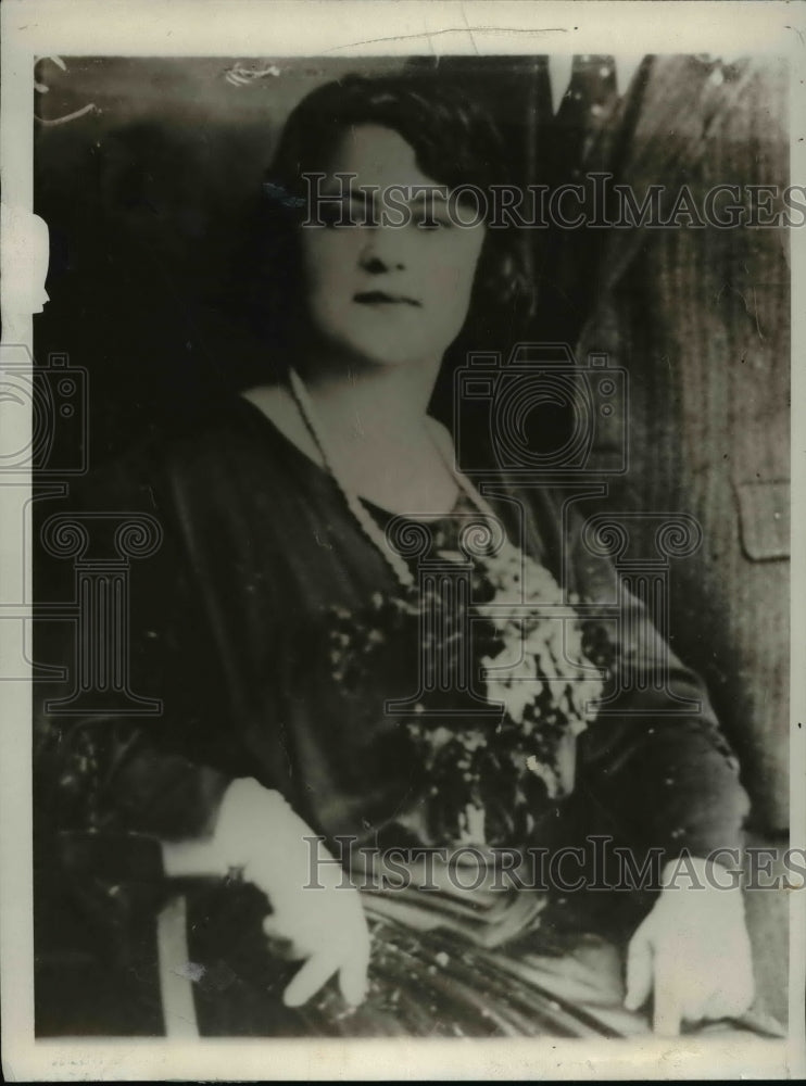 1929 Press Photo Mrs.Sophia Amodei disappeared form her home with her baby
