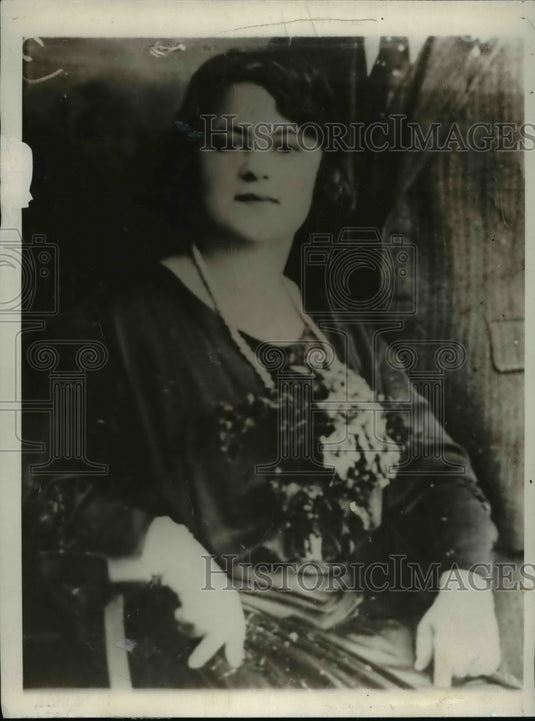 1929 Press Photo Mrs.Sophia Amodei disappeared form her home with her baby