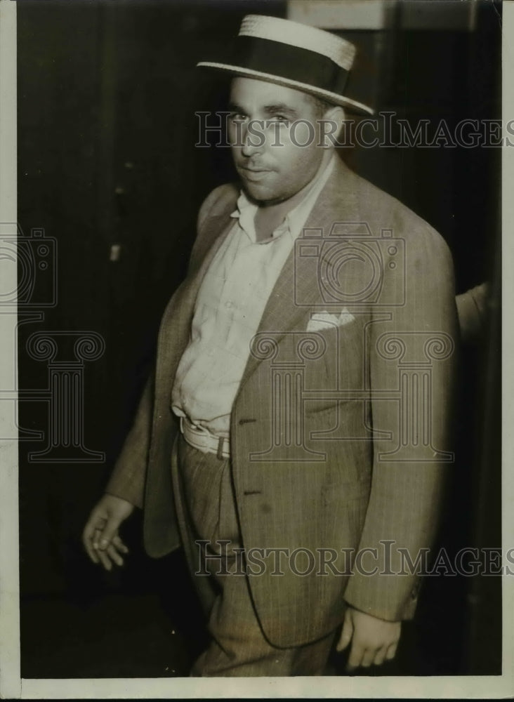 1934 Press Photo Stolen jewels from Mrs. Zuhor found in James Wienberd Cabaret