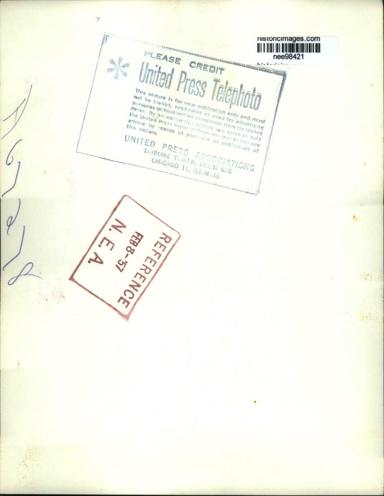 1957 Press Photo Pres.Dwight Eisenhower on his return from Augusta Ga.