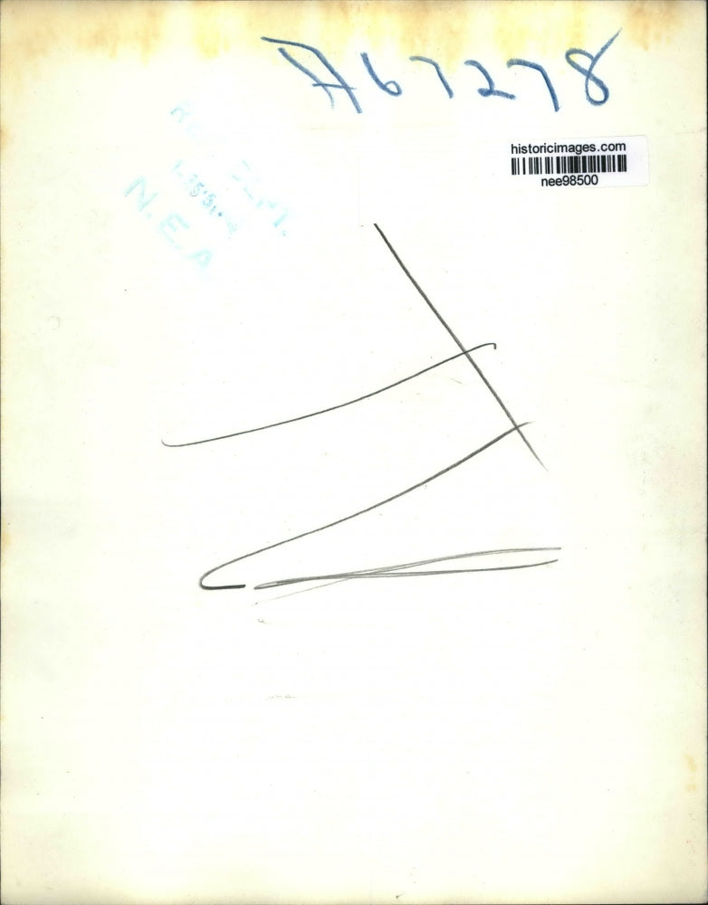 1951 Press Photo Gen. Dwight Eisenhower enroute to Denver to spend Christmas