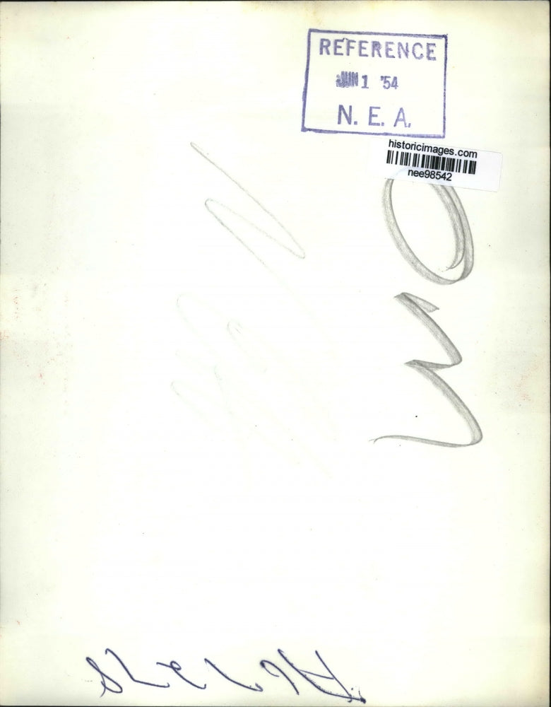 1954 Press Photo Pres.Eisenhower shake hands with Army Sec.Robert Stevens