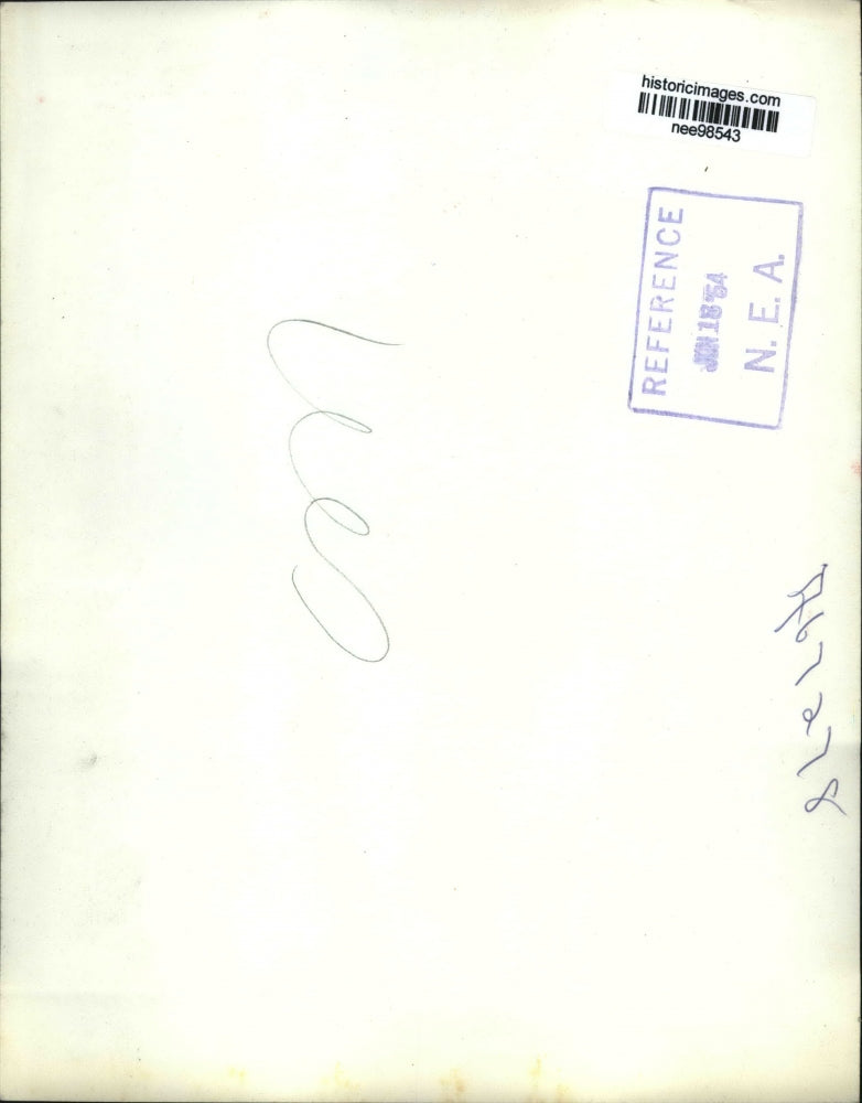 1954 Press Photo Pres.Eisenhower shown with Gov. Theodore McKeldin of Md