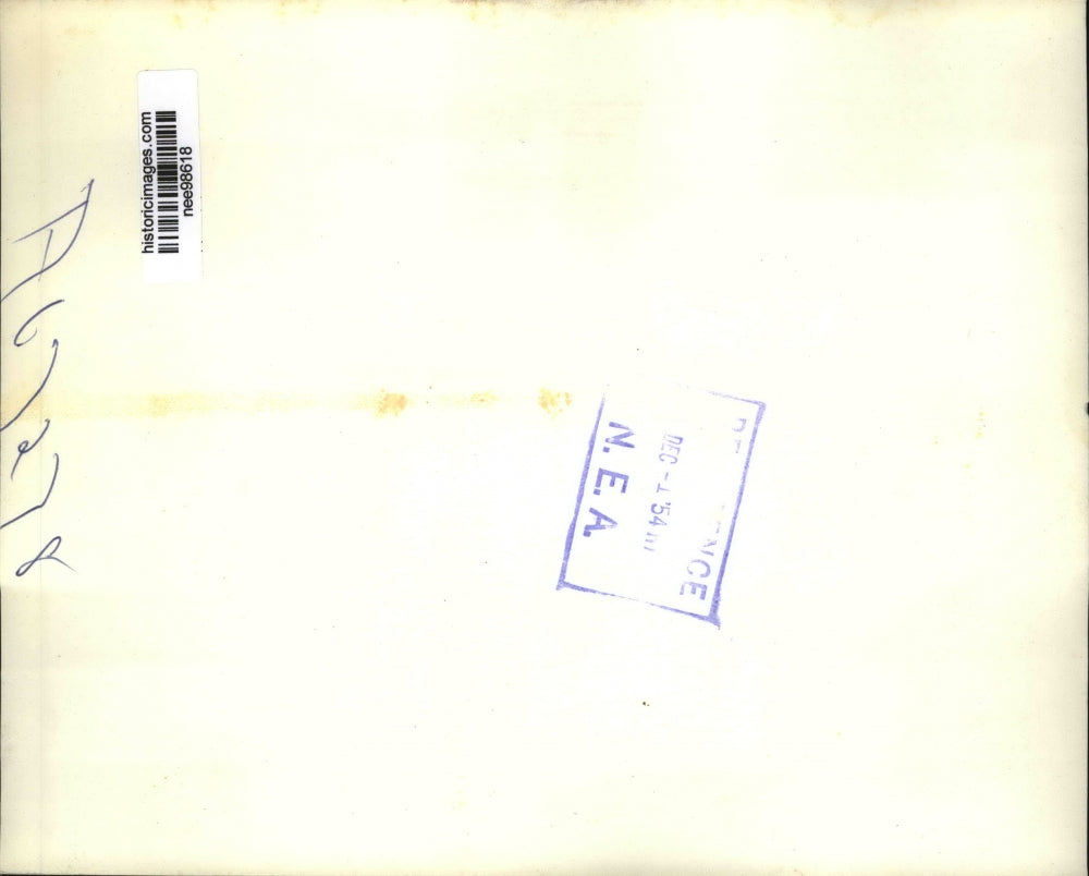 1954 Press Photo Pres.Eisenhower and India Vice Pres. Sarvopalli Radhakrishnan