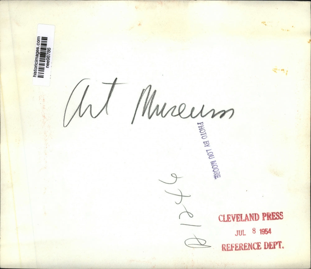 1954 Press Photo Art Museum - nee98786