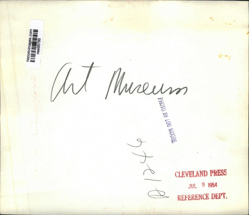 Load image into Gallery viewer, 1954 Press Photo Art Museum - nee98786
