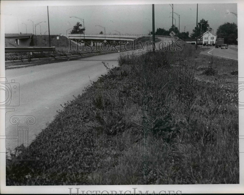 Load image into Gallery viewer, Press Photo Rocky River Side of Clifton Park Bridge - nee98834

