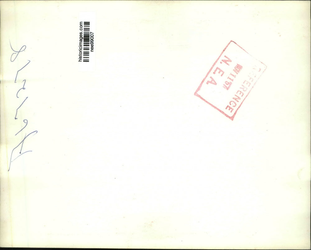 1957 Press Photo Dwight Eisenhower Candid Photos During News Conference