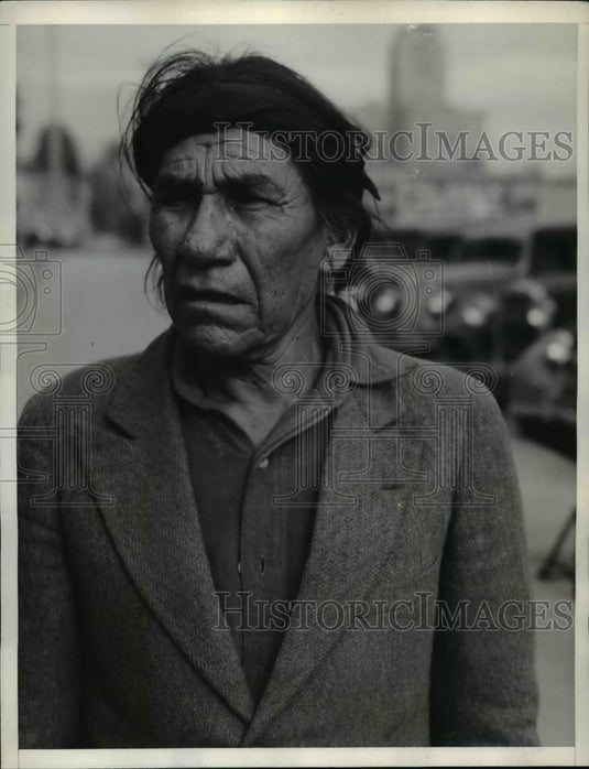 1936 Press Photo Jack Gambol sentenced to five years in Federal Prison
