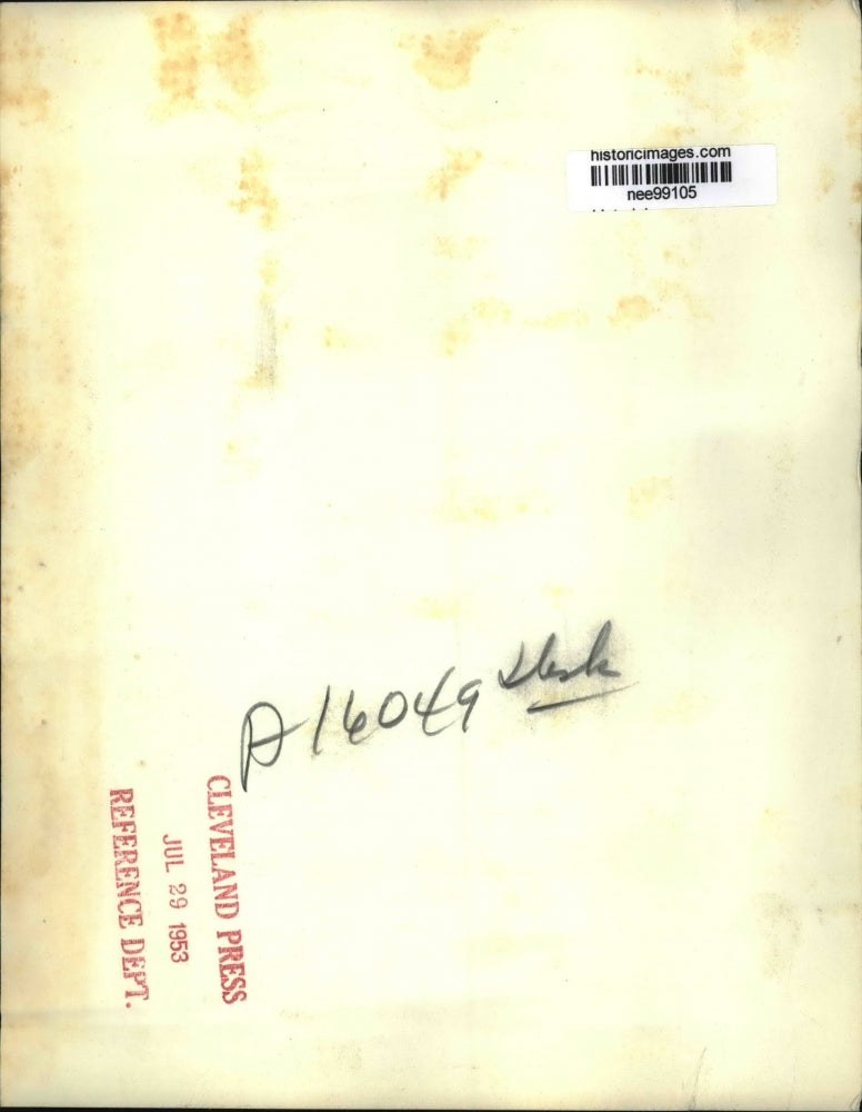 1953 Press Photo President Dwight D. Eisenhower with Dairy Industry Executives