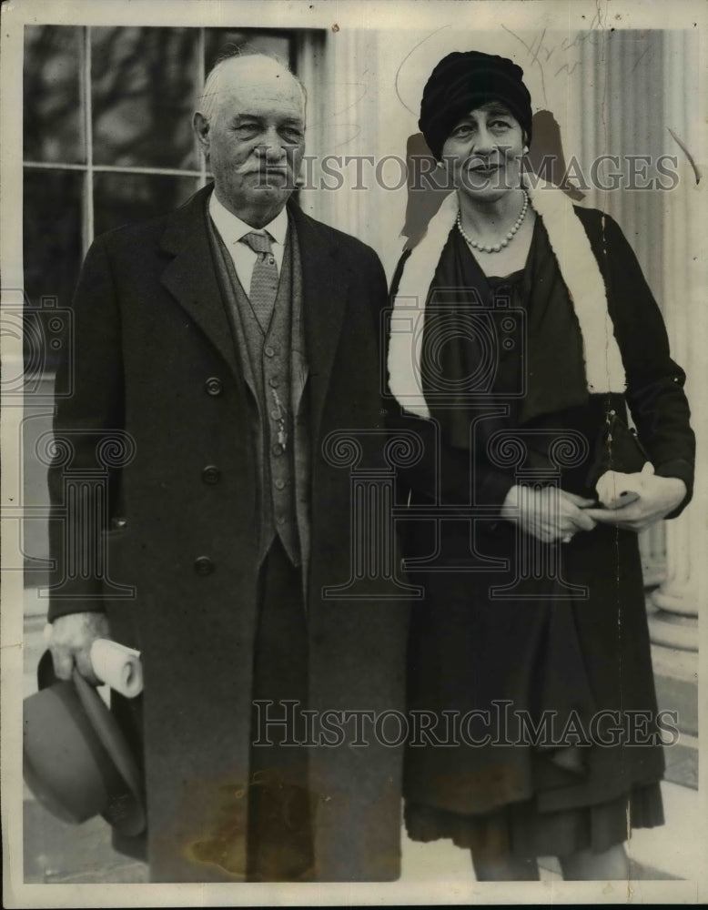 1929 Press Photo Ruth Bryan Owen, Senator D.U. Fletcher of Florida - nee99202