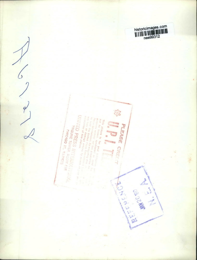 1959 Press Photo Dwight Eisenhower Addresses Crowds at Andrews Air Force Base