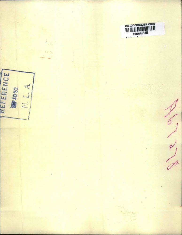 1953 Press Photo Dwight Eisenhower Helps Son of Reporter with Fishing Rod