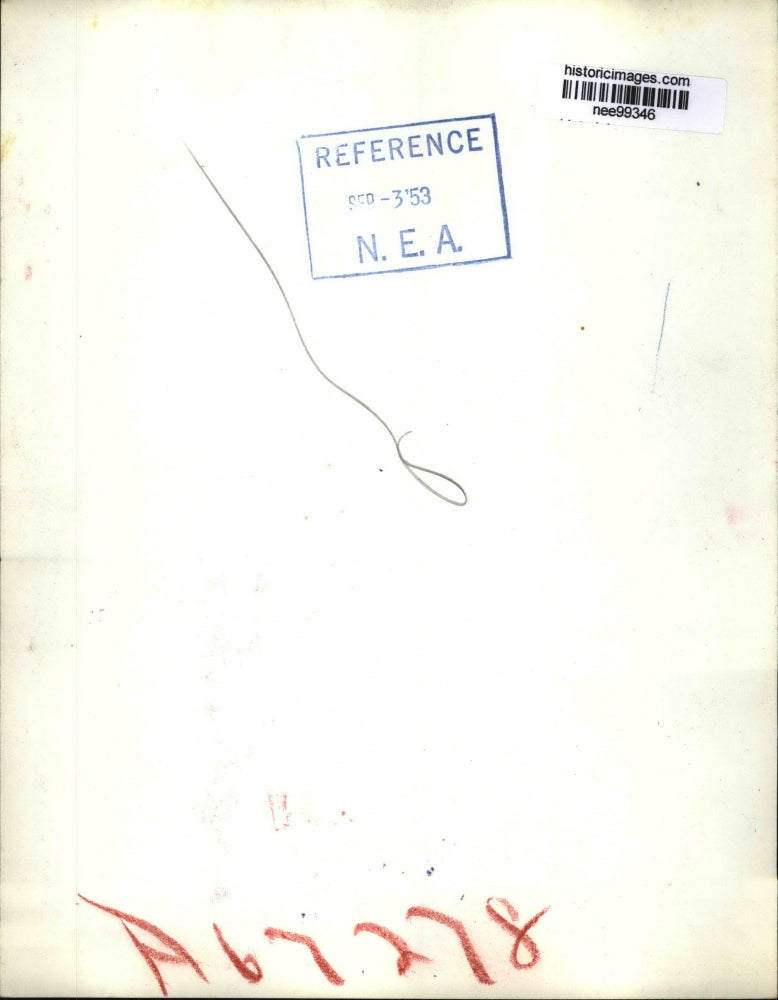 1953 Press Photo Pres. Eisenhower with True D.Morse, Under secy of Agriculture