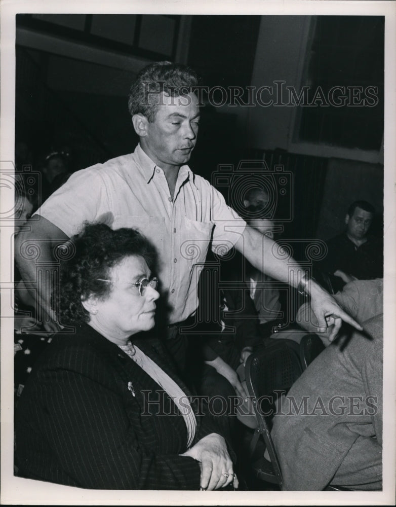1950 Press Photo John Laffin of Avon Lake, Ohio - nee99488