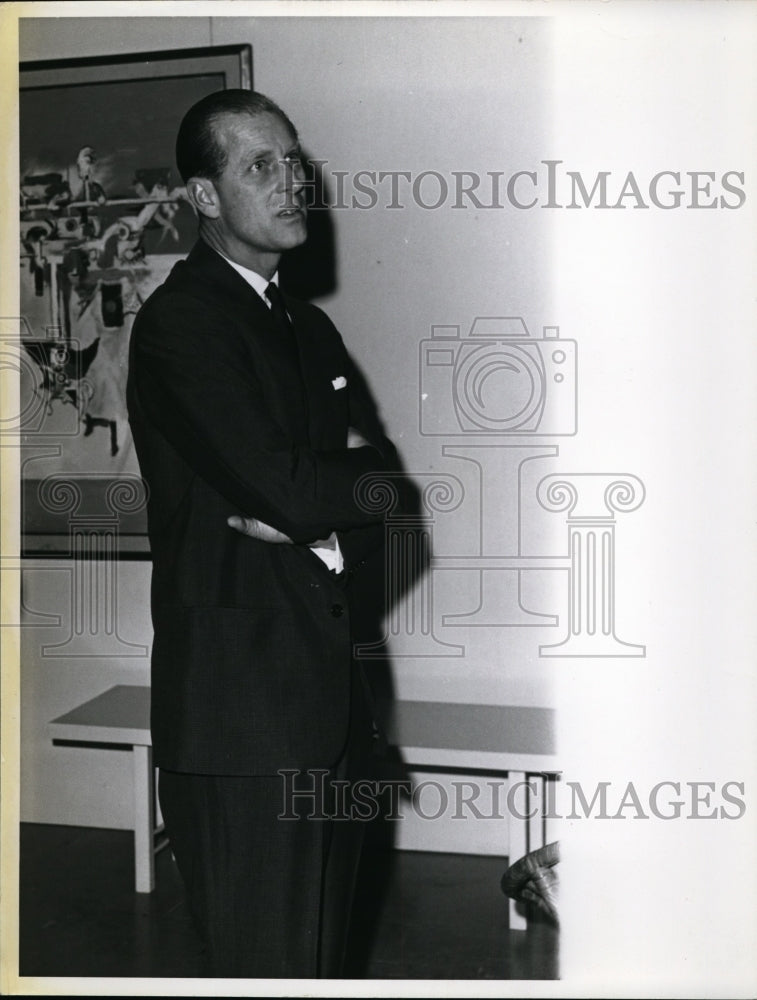 1966 Press Photo Prince Philip - nee99497