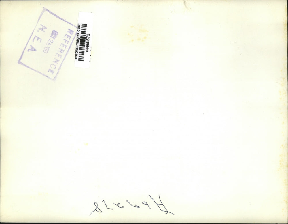 1960 Press Photo Pres.Eisenhower receive 70 roses on his 70th Birthday