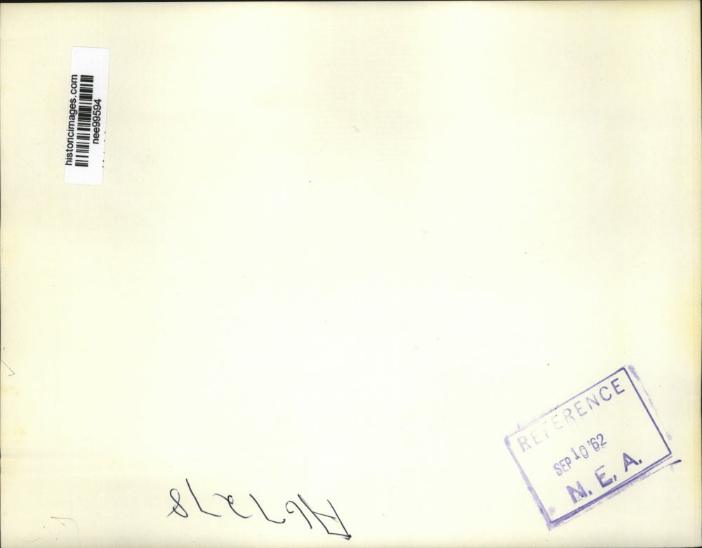 1962 Press Photo Dwight Eisenhower on the deck of the liner America - nee99594