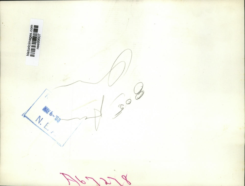 1953 Press Photo Pres.Dwight Eisenhower attended the Opera Metropolitan Show