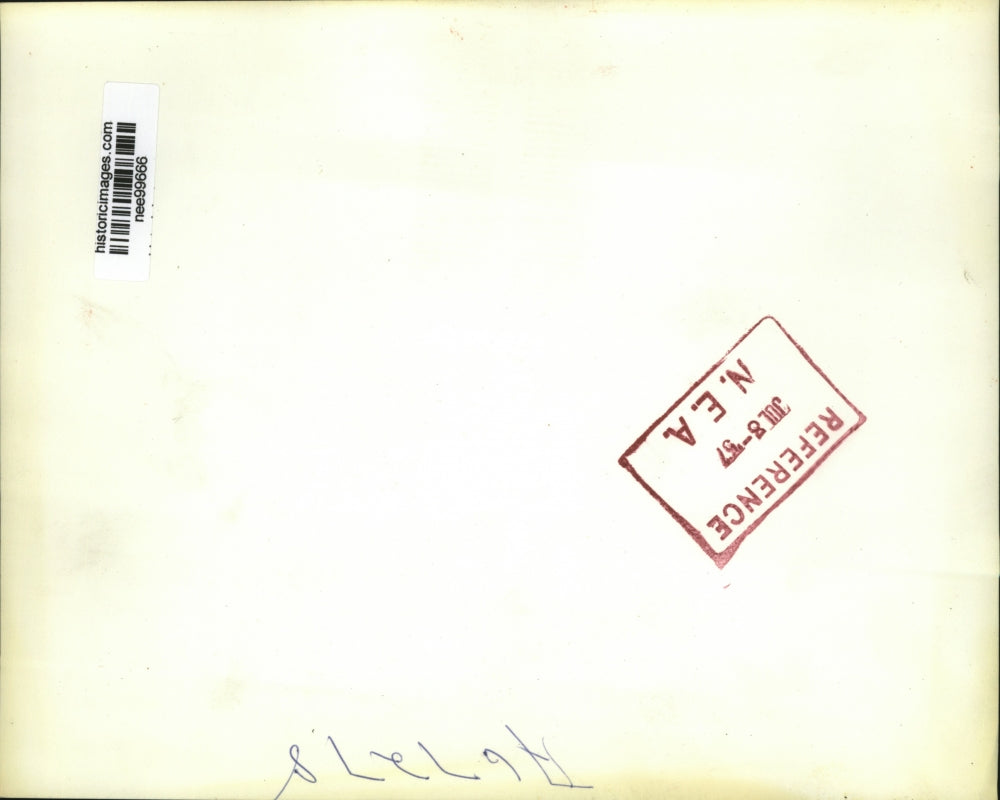 1957 Press Photo President Dwight D. Eisenhower Aboard U.S. Saratoga - nee99666