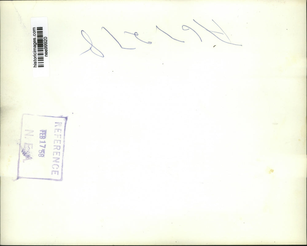 1958 Press Photo Dwight D. Eisenhower, Willy Brandt, Albrecht von Kessel