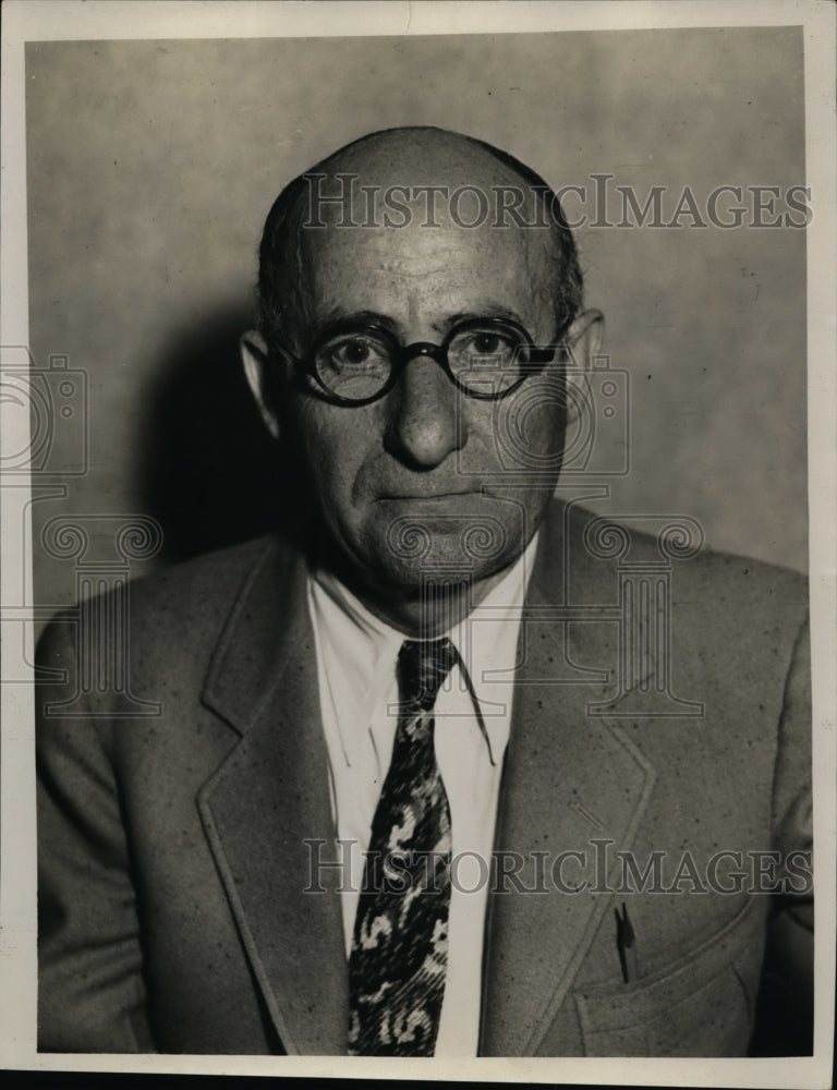 1934 Press Photo Samuel Silver - nef00153