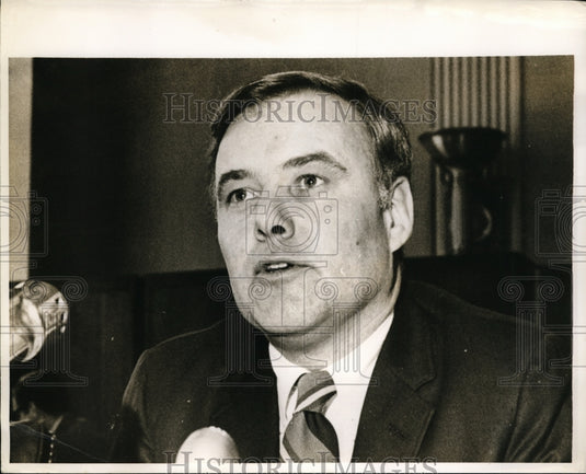 1970 Press Photo John Ingersoll director Bureau of Narcotics & Dangerous Drugs
